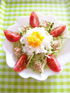 夏野菜たっぷりサラダ-レシピのメイン写真