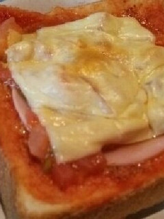 満足度イケてます!トマトの トースト-レシピのメイン写真