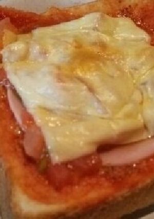 満足度イケてます！トマトの トースト-レシピのメイン写真
