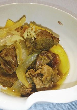 口の中でとろけちゃう牛スジの甘辛煮-レシピのメイン写真