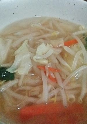 タンメン風野菜ｽｰﾌﾟ-レシピのメイン写真