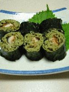 鰻の茶蕎麦寿司-レシピのメイン写真