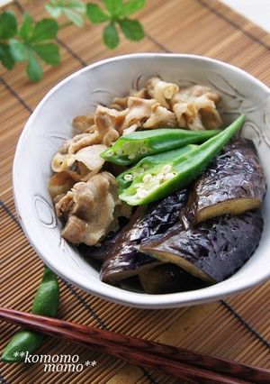 メインにも♫豚肉とナスの煮浸し-レシピのメイン写真