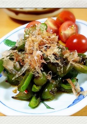 ピーマンの煮浸し　めんつゆレシピ-レシピのメイン写真