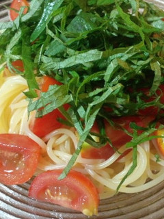 簡単★大葉パスタ-レシピのメイン写真