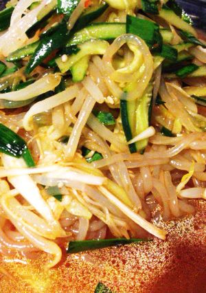 ダイエットに！白滝冷麺-レシピのメイン写真