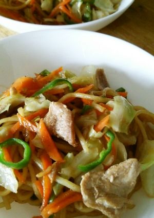 夏休みの作り置き焼きそばorチャーハンに-レシピのメイン写真