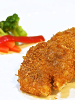 サクッと美味しいレンコンのひき肉詰め揚げ-レシピのメイン写真