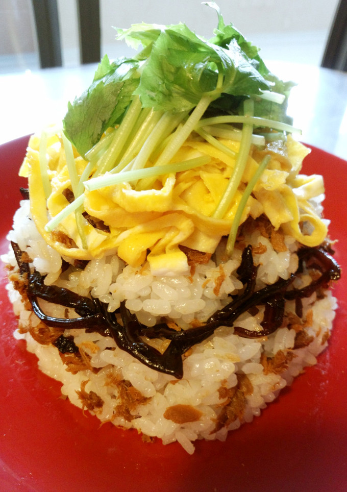 まぐろ味付けフレーク缶 de ばら寿司～-レシピのメイン写真