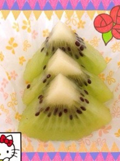 キウイのカット〜(o˘◡˘o)♡-レシピのメイン写真