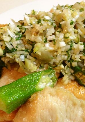 鶏むね肉のネギ塩ダレ-レシピのメイン写真