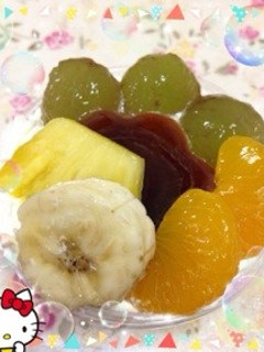 初心者さんの簡単デザート…(o˘◡˘o)-レシピのメイン写真