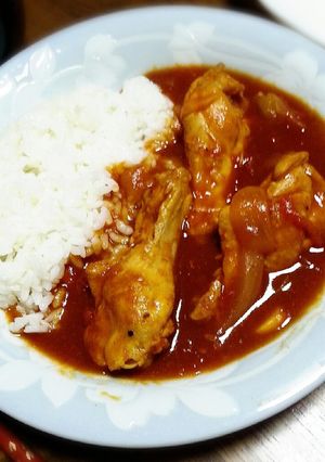 鶏がおいしいトマトカレー-レシピのメイン写真