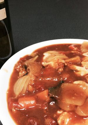 激ウマ！夏野菜でトマトチーズカレー-レシピのメイン写真