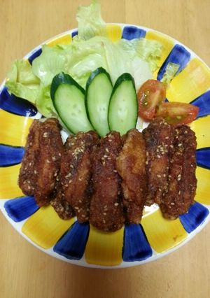 居酒屋！中手羽の唐揚げ♡夏休みのおやつ-レシピのメイン写真