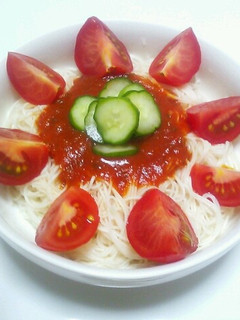 簡単!夏真っ盛りのそうめん-レシピのメイン写真