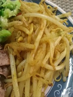 モヤシのカレー炒め-レシピのメイン写真