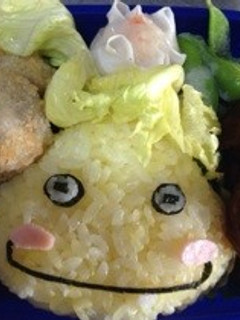 キャラ弁 妖怪ウォッチ ツチノコ-レシピのメイン写真