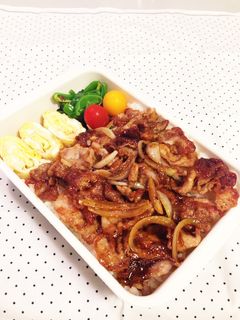 焼肉弁当^ ^-レシピのメイン写真