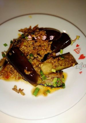 なんちゃって(^3^)麻婆茄子-レシピのメイン写真