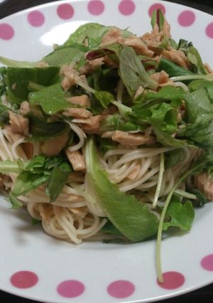 ツナサラダそうめん-レシピのメイン写真