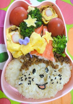 森の小人モンチッチちゃんお弁当★-レシピのメイン写真