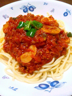 調理室ヨリ〜ミートソーススパゲッティ-レシピのメイン写真