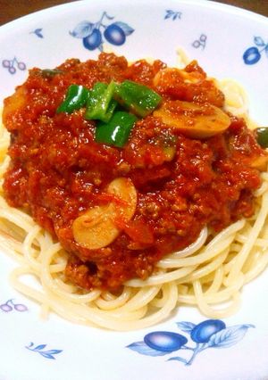 調理室ヨリ〜ミートソーススパゲッティ-レシピのメイン写真