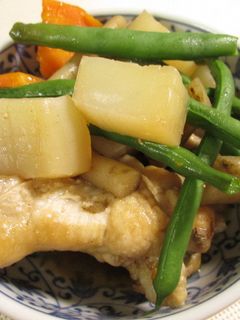 鶏手羽元と根菜の煮物-レシピのメイン写真