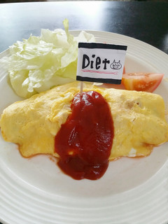 ご飯がわりに豆腐で!ダイエットオムライス-レシピのメイン写真