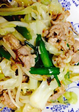 家族が喜ぶ!ピリ辛肉野菜炒め-レシピのメイン写真