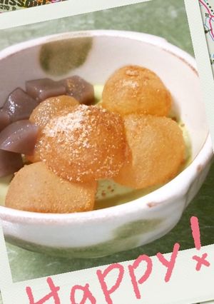 抹茶プリン＆わ～らび～餅-レシピのメイン写真
