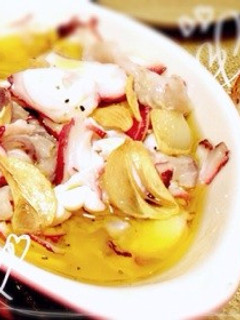 美味しすぎる☆タコのカルパッチョ-レシピのメイン写真