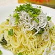 しらすたっぷり爽やか冷製パスタ