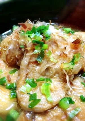 やみつき♪お麩の揚げ煮-レシピのメイン写真