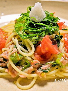 トマトとツナの和風 冷製パスタ-レシピのメイン写真
