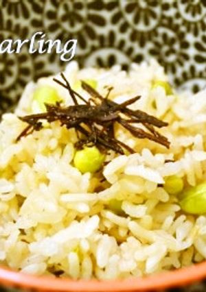 塩昆布と昆布茶で枝豆ごはん-レシピのメイン写真