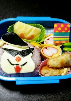 幼稚園弁当！妖怪ｳｫｯﾁのﾜﾙﾆｬﾝ★-レシピのメイン写真