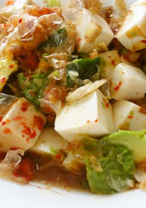 豆腐のアボキムぶしサラダ-レシピのメイン写真
