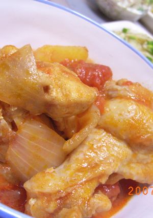 ほっとけ★チキンのトマト煮込み-レシピのメイン写真
