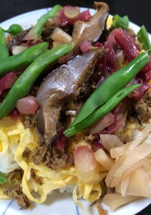 サバ味付缶チラシ寿司♡懐かしい祖母の味-レシピのメイン写真
