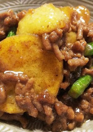 あげじゃがいものそぼろあん-レシピのメイン写真