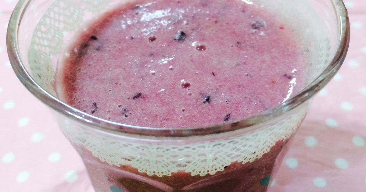 ぶどう×パイン×バナナのスムージー by すとろふぃー 【クックパッド