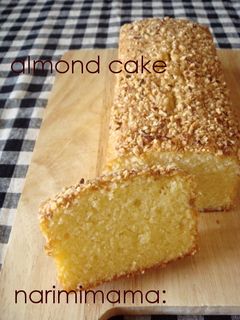 *アーモンドバターケーキ*-レシピのメイン写真