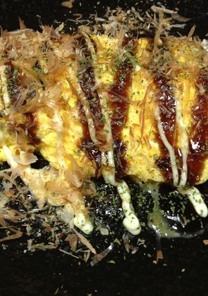 ♬〜 ポテトサラダinとん平焼き風 〜♬-レシピのメイン写真