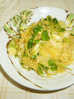 キムチdeそうめんかぼちゃ-レシピのメイン写真