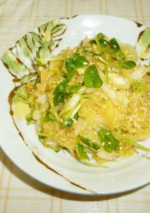 キムチdeそうめんかぼちゃ-レシピのメイン写真