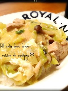 *ホッ♡卵とじあんかけ丼*-レシピのメイン写真