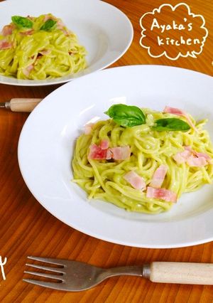 フライパン不要♪濃厚アボカド冷製パスタ♡-レシピのメイン写真
