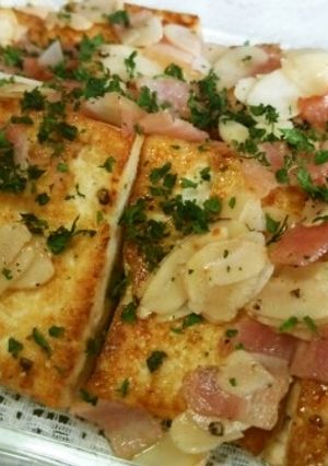 豆腐ステーキ~アーモンドソース~-レシピのメイン写真